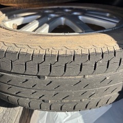 155/65R14　夏　スバル　ホイール　R2で使用　　の画像