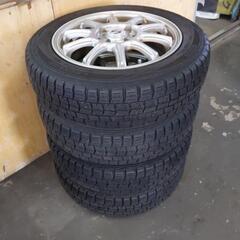 中古14インチ社外アルミホイルセットの画像