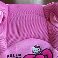 お話中です🙇‍♀️キティちゃん　ジュニアシートの画像