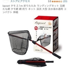 タモ ランディングネット 海釣りの画像