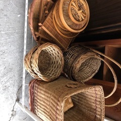 バスケット カゴ 各種 どれでも1コ10円❗️ フラワーアレンジメントや小物入れに☺️の画像