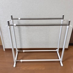 【ニトリ】縦横伸縮ハンガーラック(ヴェルサ2 ダブル)の画像