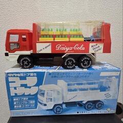 約35年位前のモデル♪未使用長期保管品ダイヤコーラドリンクトラック 両ドア開き ※本多綺麗ですがドア軸に劣化割れ有り　直接手渡し限定で場所は東京都武蔵村山市の画像