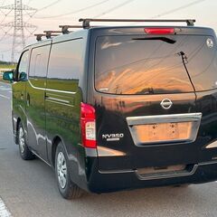 ★NV350キヤラバンライダープレミアムGX★色黒★バックカメラ★ETC★車検1年付きの画像