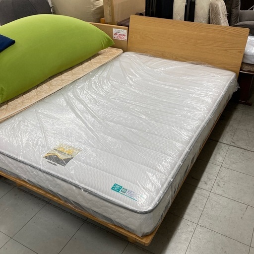 無印良品/フランスベッド　セミダブルベッド