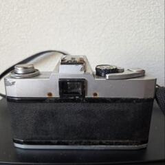 ジャンクコンディション！年代物レトロカメラマニア必見 CANON キヤノン EX AUTO QL 一眼レフカメラ　直接手渡し限定で場所は東京都武蔵村山市の画像
