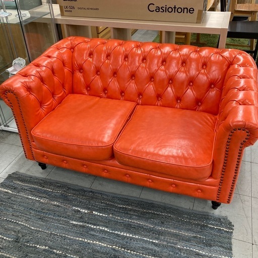 VINCENT ヴィンセント　チェスターフィールド2pソファー