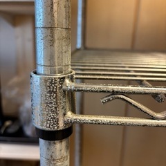 メタルラックあげます【難有り】の画像