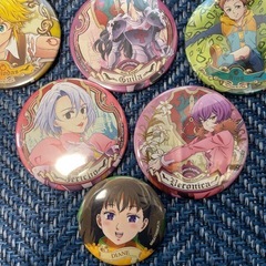 缶バッチ　アニメ　キャラクターの画像