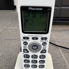 パイオニア製‼️電話器　コードレステレフォン‼️の画像