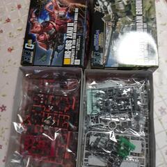 ★決定★シャアザクⅡ　ガンダム　ガンプラ２体の画像