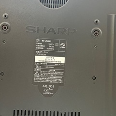 配送相談可❣️中古TV❣️SHARP AQUOS LC-37BE2W　の画像
