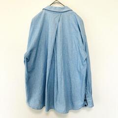 【美品 / BARNYARDSTORM】Vネック リネンシャツ 麻 サイズFの画像