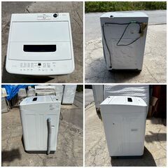 【❗️✨高年式・美品✨❗️】アイリスオーヤマ 全自動洗濯機 5kg 2022年製✨簡易清掃・動作確認済み❗️の画像