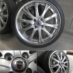  WORKアルミ・軽自動車 17インチセット・バリ山タイヤの画像
