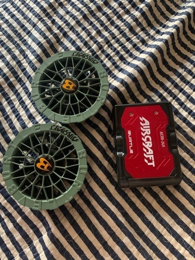 バートル　空調服のバッテリー、ファンセット24V
