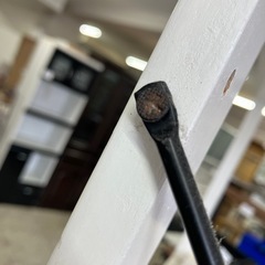 O 2508-423 収納ラック  ネジが1つつぶれてます がたつきあり キズ 汚れありの画像