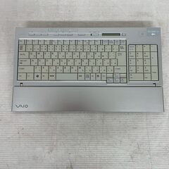 【SONY】 ソニー VGP-WK85JP ワイヤレス キーボード VAIO バイオ シルバー Felica機能付 A0183の画像