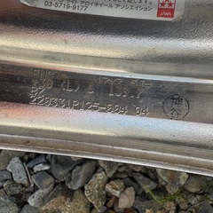 エセックスENCM 17インチ　7.5J ＋30 2ピースホイールの画像