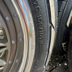 エセックスENCM 17インチ　7.5J ＋30 2ピースホイールの画像