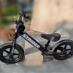 ストライダー　キッズ自転車　ブラック の画像