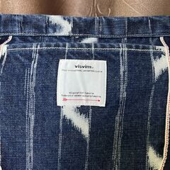 RECORD BAG visvim レコードバッグ ショルダーバッグ デニムの画像