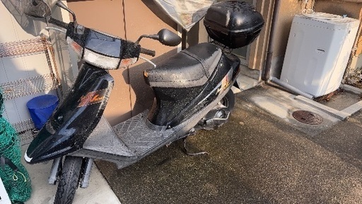 引き渡し完了　スズキ　アドレス100