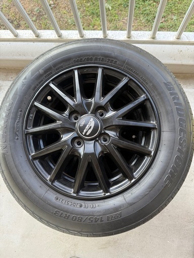 軽自動車のホイールセット