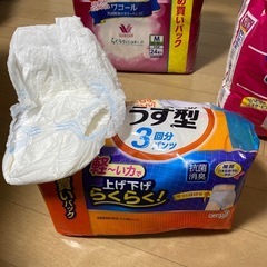 リリーフ安心のうす型3回分パンツ　軽〜い力で上げ下げらくらく