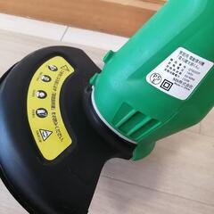 数回使用美品!家庭用電動草刈機　草刈り健太郎QT6020Tの画像