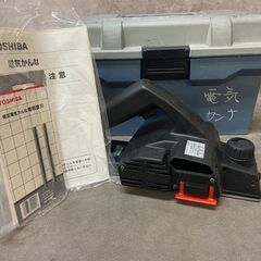 中古品 東芝 電気カンナ SMP-82A1 切り込み幅82ｍｍ 深さ0.6ｍｍ 電動工具 DIY 日曜大工 削る の画像
