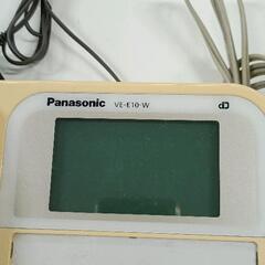 0815-290 パナソニック　コードレス電話機 VE-E10-Wの画像