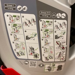 チャイルドシート　britax   romer　の画像