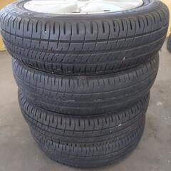 中古アルミホイル4本セットの画像