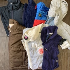 80サイズ　服まとめて60着以上　春秋冬系の画像