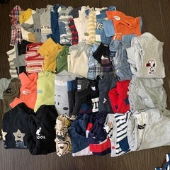 80サイズ　服まとめて60着以上　春秋冬系の画像
