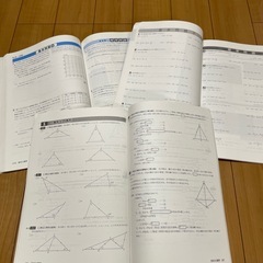明光義塾テキスト　中学2年　ワーク参考書　まとめ売りの画像