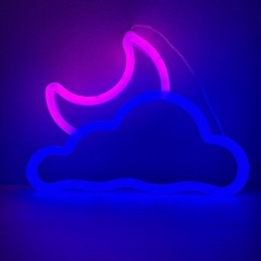 LED MODELING LAMP MOON&CLOUD　※オマケ付の画像