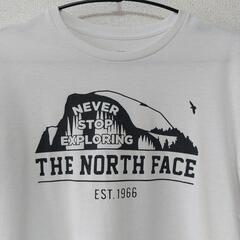 THE NORTH FACE（ノースフェイス） ホワイト　フロントプリントTシャツの画像