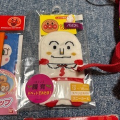 アンパンマンおもちゃセット　ナップサックの画像