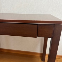 ニトリ　机　テーブルの画像
