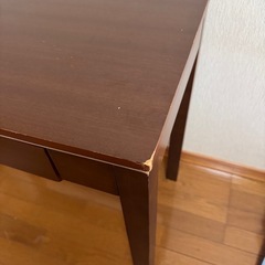 ニトリ　机　テーブルの画像