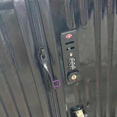 【新規受付終了】
大型　キャリーケース　スーツケース　黒の画像