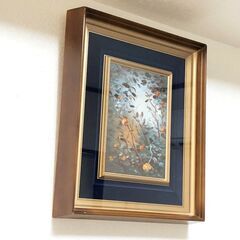 風景画「真作」多田守正作 1976.10 油彩 壁アート リビングルーム装飾 額付き 油絵、美術品インテリア 昭和レトロ・アート絵画の画像