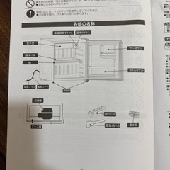 冷蔵庫　1ドアの画像