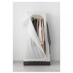 IKEA ワードローブ　ハンガーラックの画像