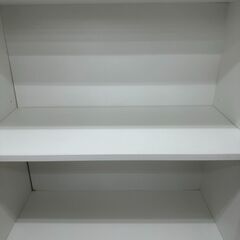 ★リユースのサカイ高崎店★TJ12516  収納棚 白 H79.5×D35×W70 クリーニング済みの画像