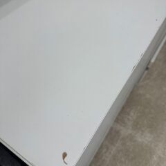 ★リユースのサカイ高崎店★TJ12516  収納棚 白 H79.5×D35×W70 クリーニング済みの画像