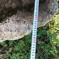 自然山かけ灯篭  日本庭園　希少の画像