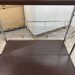 ★リユースのサカイ高崎店★TJ12517  ラック 茶 H69×D40×W68 クリーニング済みの画像